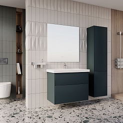 ASB-Woodline Шкаф пенал Гранада 40 подвесной авокадо софт – фотография-3